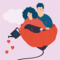 couples mountain retreat